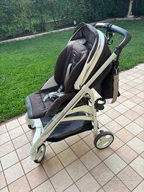 Trio carrozzina passeggino sedile