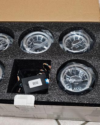 Kit bocchette areazione con illuminazione led 
