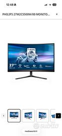 philips 27m2c5500w/00 monitor gaming,27”,1ms,240hz
