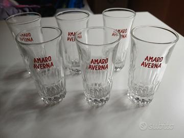 Set da 6 bicchieri vintage anni 60 /70