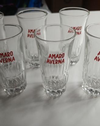 Set da 6 bicchieri vintage anni 60 /70