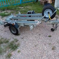 Carrello portamoto.-