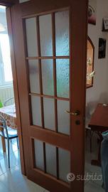 porta in legno Buono - usato ma ben conservato