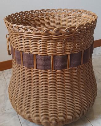Grande cesta  in vimini