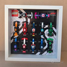 Cornice Vetrina per LEGO F1 Minifigure #71049