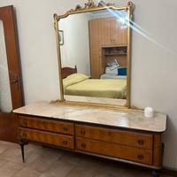 Camera da letto anni ’40 in stile Art Déco Vintage