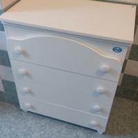 Fasciatoio + Culletta + set copripiumino