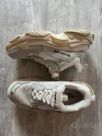 Sneakers modello Balenciaga Triple S - White n.41