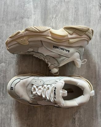 Sneakers modello Balenciaga Triple S - White n.41