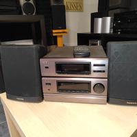 HI FI AIWA amplificatore radio AM-FM e casse 