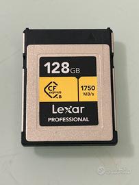 Lexar CF Express type B 128 GB memory card