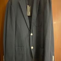 Blazer uomo  DONDUP blu in cotone 99%