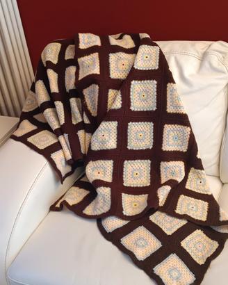 coperta di lana fatta a mano 