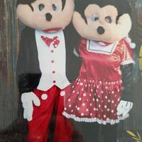 Costumi carnevale adulto Minnie e Topolino