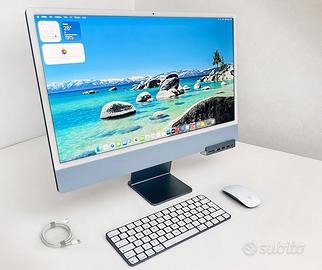 iMac M1 GPU 8 core | 8 RAM 512 SSD | bundle + hub