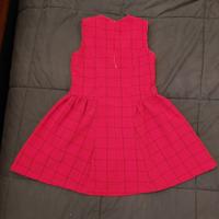 Abito rosso elegante 6-7anni