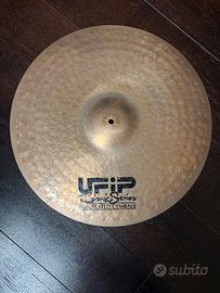 Lotto set piatti batteria UFIP e Sabian