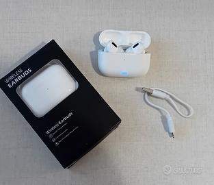 Auricolari Earbuds Bluethoot Wireless Cuffie Tech