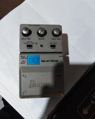pedale delay  per chitarra Ibanez