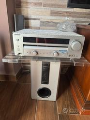 Amplificatore con subwoofer kenwood  			