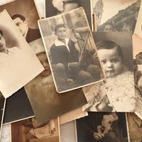 Lotto 19 fotografie epoca antiche ritratti '20-30