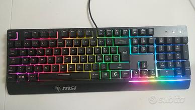 Tastiera MSI Vigor GK30 Tastiera RGB - Informatica In vendita a Milano