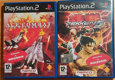 TEKKEN 5 & ACE COMBAT Belkan War PS2