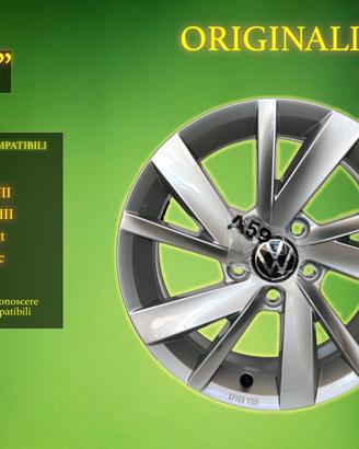 Cerchi in Lega ORIGINALI Volkswagen 16"