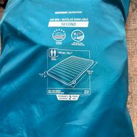 Tenda da campeggio XL con materassino e pompa