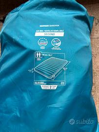 Tenda da campeggio XL con materassino e pompa