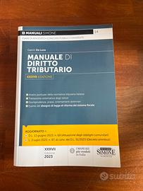 Manuale di diritto tributario