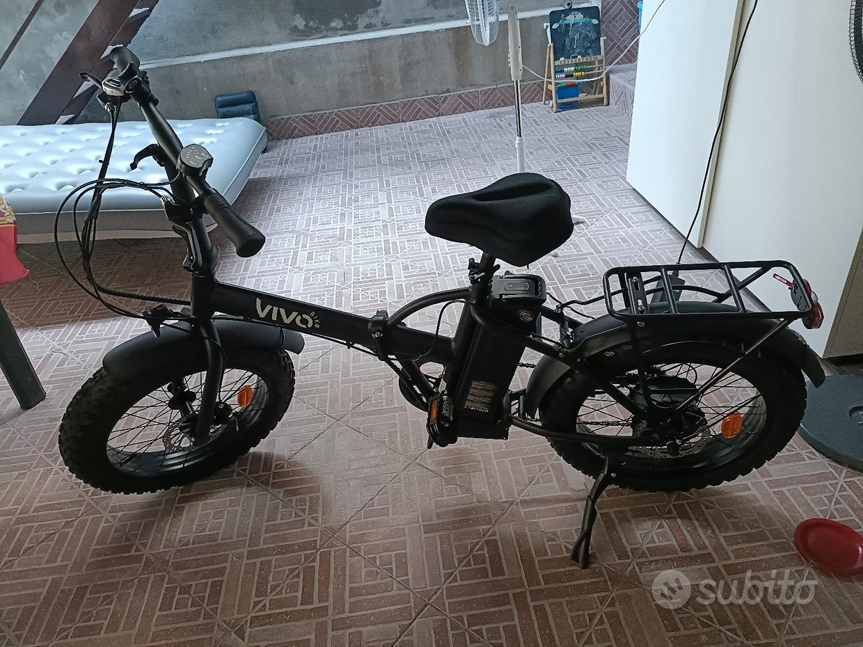 Elettrica Vulcano 250 Watt Fat Bike Bici Elettriche Vitale Fat