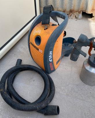 Compressore a zaino per verniciatura
