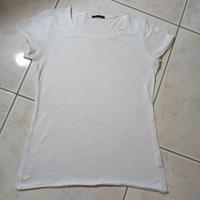 maglia bianca donna Sisley 