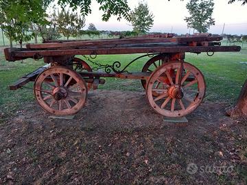 Carro agricolo antico 