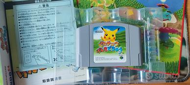 Pokemon Nintendo 64 Pikachu Genki compelto 