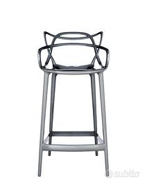 Sgabello kartell Masters Metallizzato Titanio