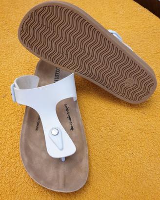Infradito da donna n.36 bianche come nuove