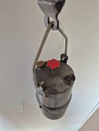 lampada anni 40 a carburo acetilene