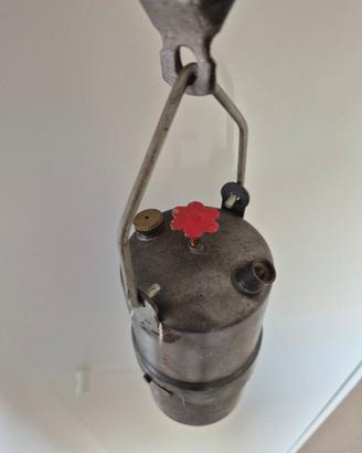 lampada anni 40 a carburo acetilene