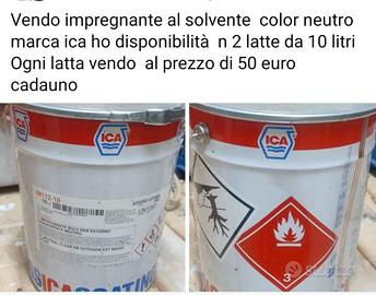 Impregnante per legno al solvente color neutro ica