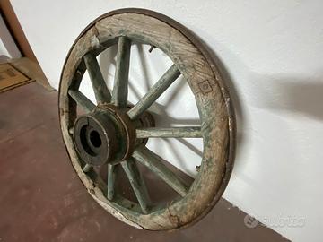 RUOTE CARRO ANTICHE