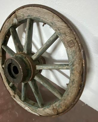 RUOTE CARRO ANTICHE