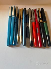 9 Penne Vintage e Moderne Stilografiche.