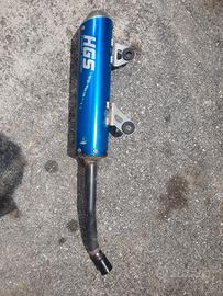silenziatore HGS ktm/hsq/gasgas 125