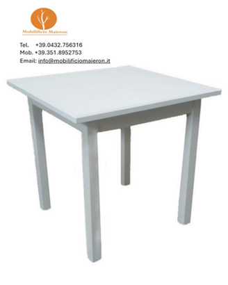 Tavolo bianco economico per Bar Ristoranti COD004