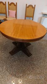 tavolo allungabile tondo