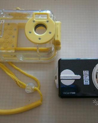 Fotocamera vivitar con scafandro sub