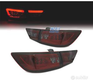 FANALI PER RENAULT CLIO 4 13-16 LIGHT BAR ROSSO AF