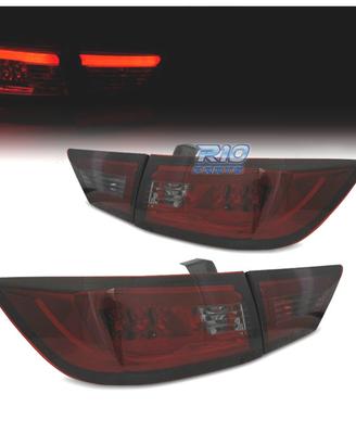 FANALI PER RENAULT CLIO 4 13-16 LIGHT BAR ROSSO AF